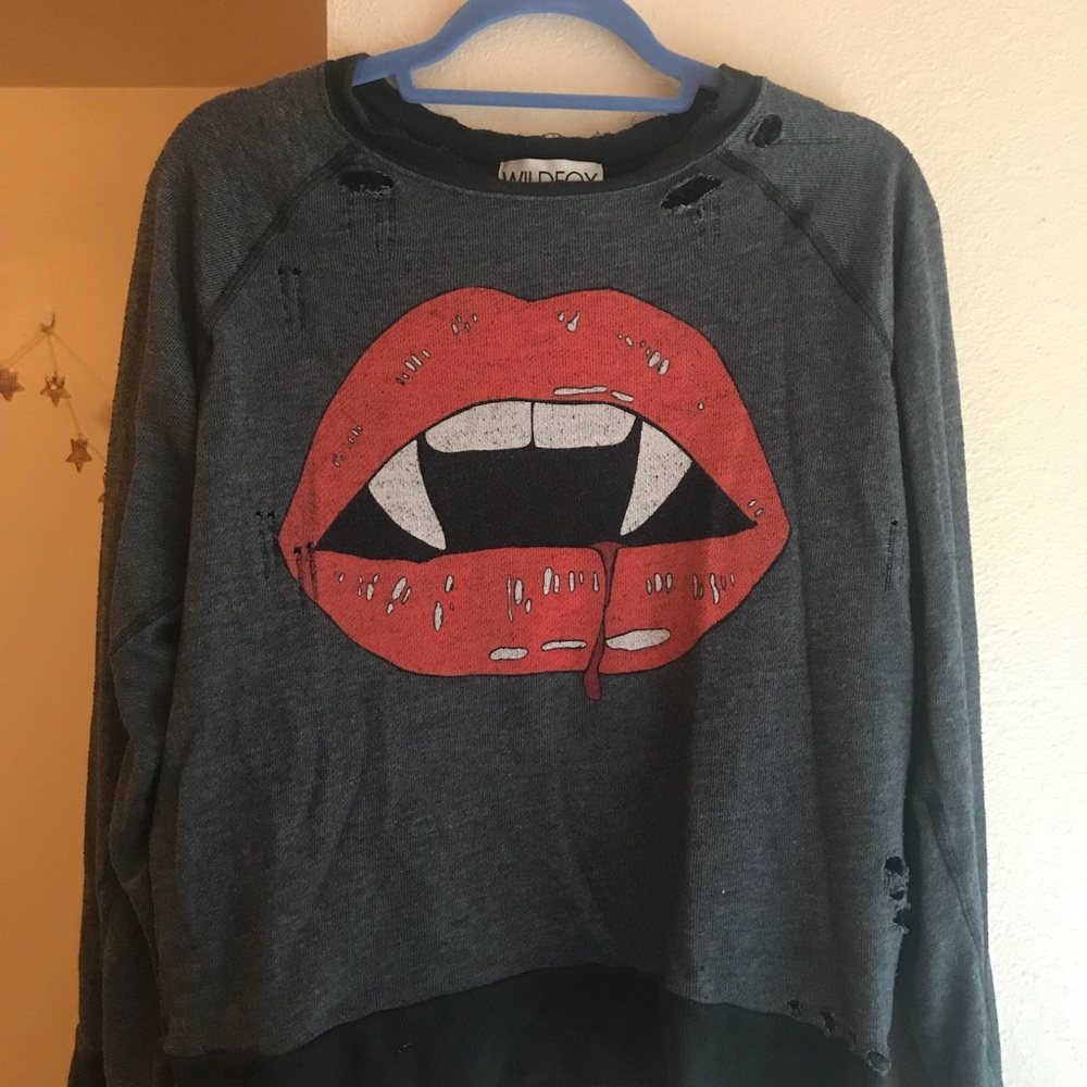 Wild fox pullover